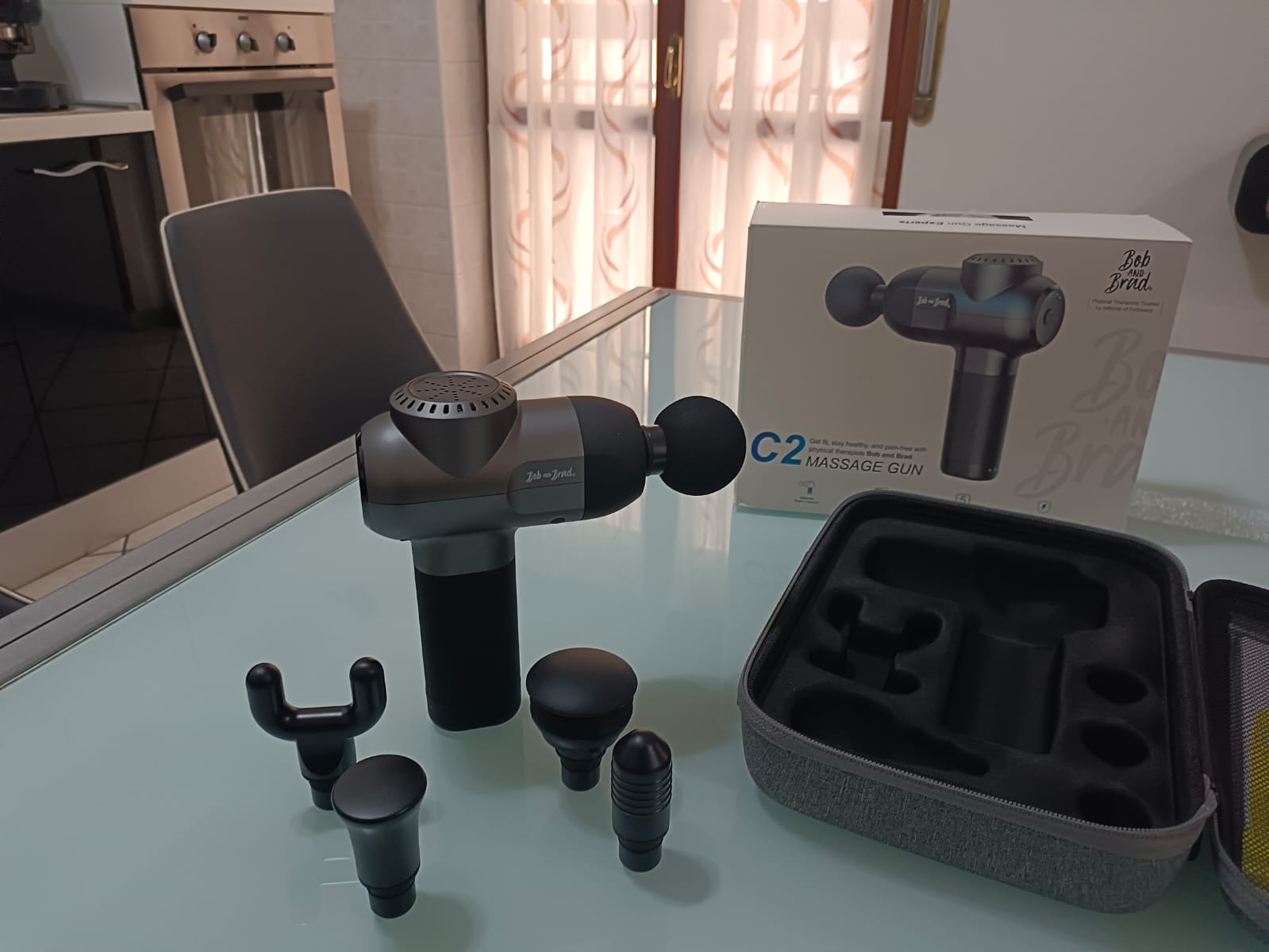 pistola massaggio Pistola Massaggio Muscolare: Bob and Brad C2 è Super Silenzioso ed efficace